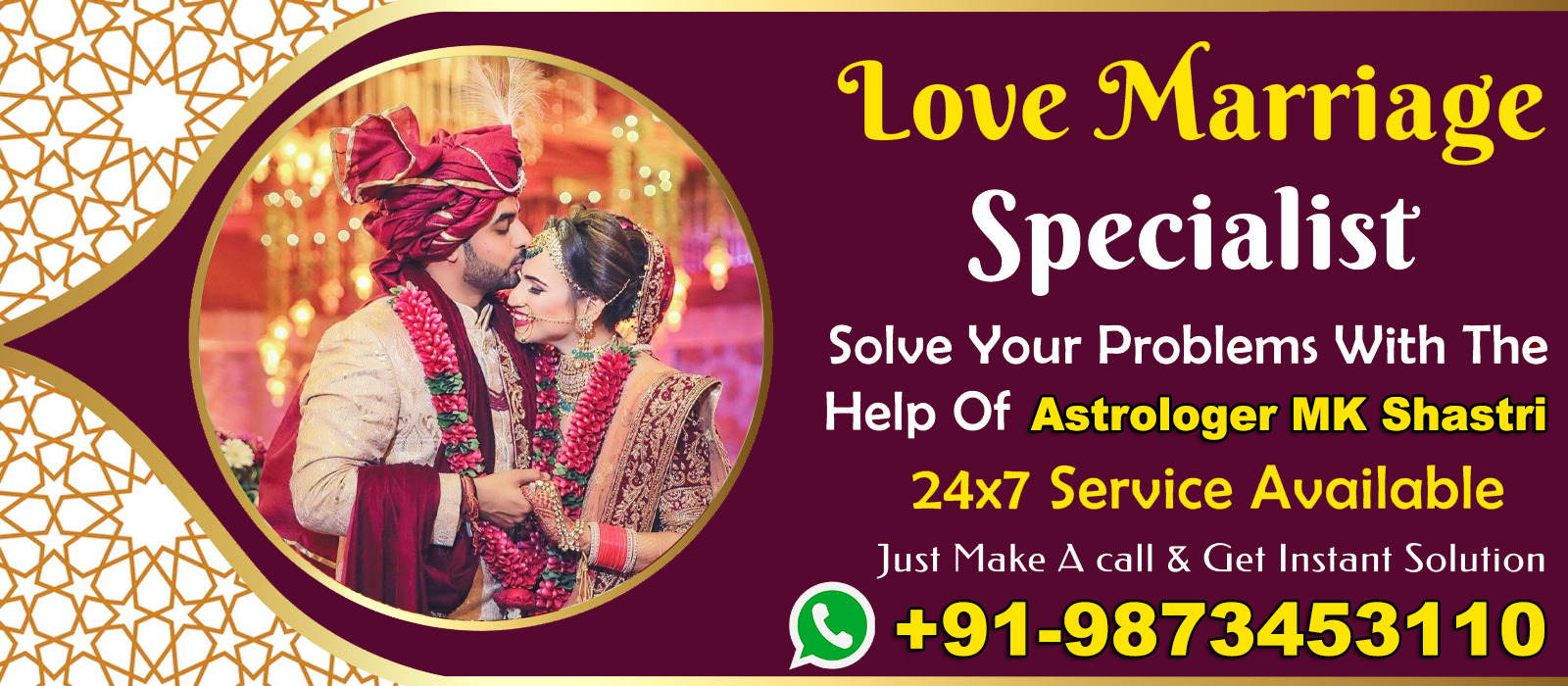  Astrologer MK Shastri Ji +91-9873453110